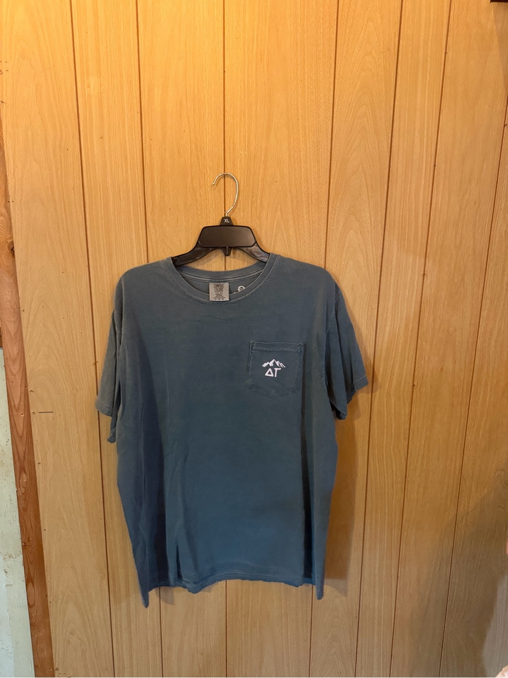 Delta Gamma Classic Pocket Tee - green